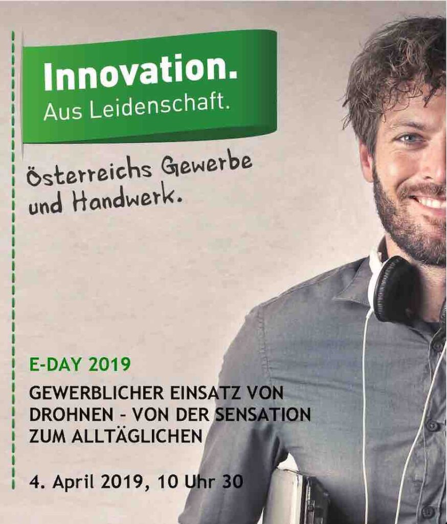 Wirtschaftskammer Drohnen WKO E-Day 2019